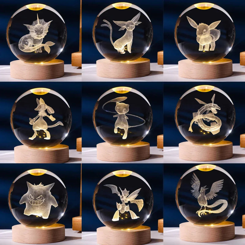 Pokéball en cristal 3D LED : Pourquoi choisir Rayquaza ?