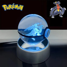Pokéball Pokémon Carchacrok – Cristal LED