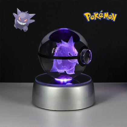 Pokéball Pokémon Ectoplasma – Cristal LED
