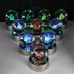 Pokéball Pokémon Tortank – Cristal LED - vignette 2